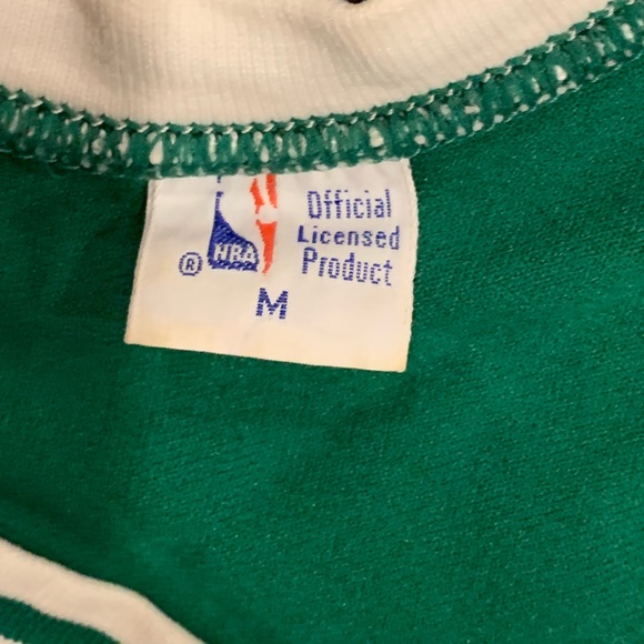 RARE VTG Mens Med / Small Men’s XS 80’s Larry Bird Jersey!! - Picture 4 of 13
